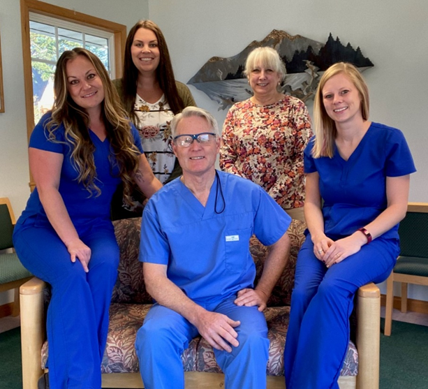 Dr. Clifton and his dental staff